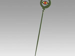 sprookjesstaart jellal fernandes mystogan tweede staf notenbalken cosplay 3D printmodel