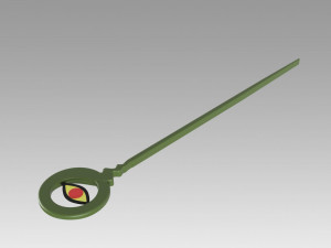 fairy tail jellal fernandes mystogan second staff staves cosplay Modelo de Impressão 3D