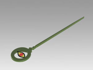 fairy tail jellal fernandes mystogan second staff staves cosplay 3D Print Model
