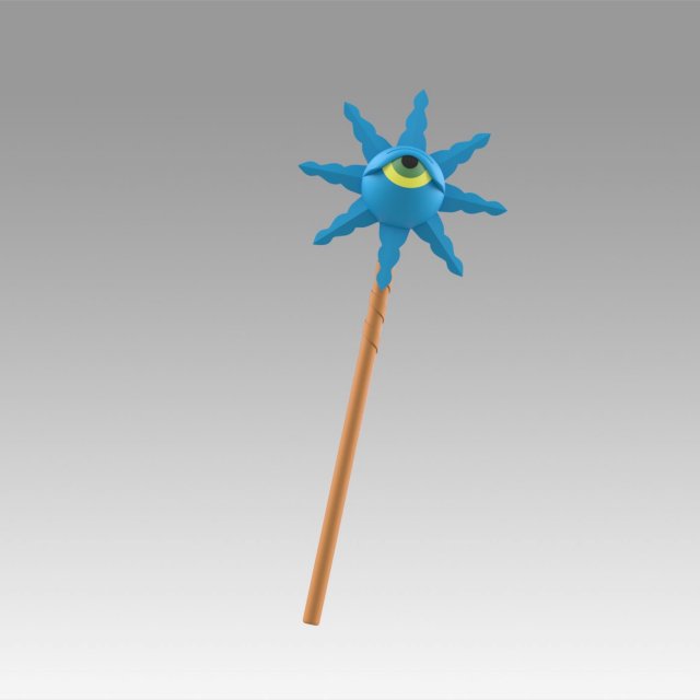 magical circle guru guru kukuri staves cosplay prop 3D Baskı Modeli .c4d .max .obj .3ds .fbx .stl .blend 