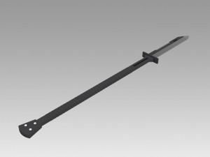 persona 4 yu narukami izanami sword b cosplay prop 3D Print Model