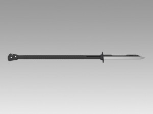 persona 4 yu narukami izanami sword b cosplay prop 3D Print Model