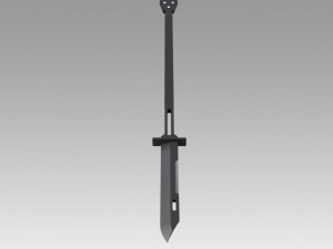 persona 4 yu narukami izanami sword b cosplay prop 3D Print Model