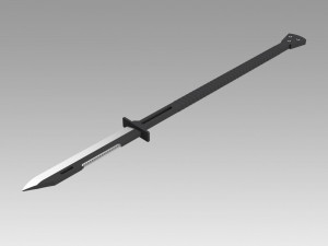 persona 4 yu narukami izanami sword b cosplay prop 3D Print Model
