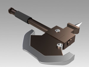 ragnarok hulk robert bruce banner hatchet cosplay prop 3D 打印模型