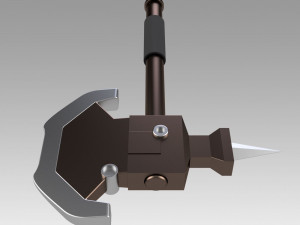 ragnarok hulk robert bruce banner hatchet cosplay prop 3D 打印模型