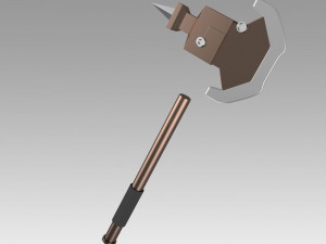ragnarok hulk robert bruce banner hatchet cosplay prop 3D 打印模型