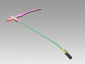 kingdom hearts 2 organization graceful assassin sickle 3D Print Model