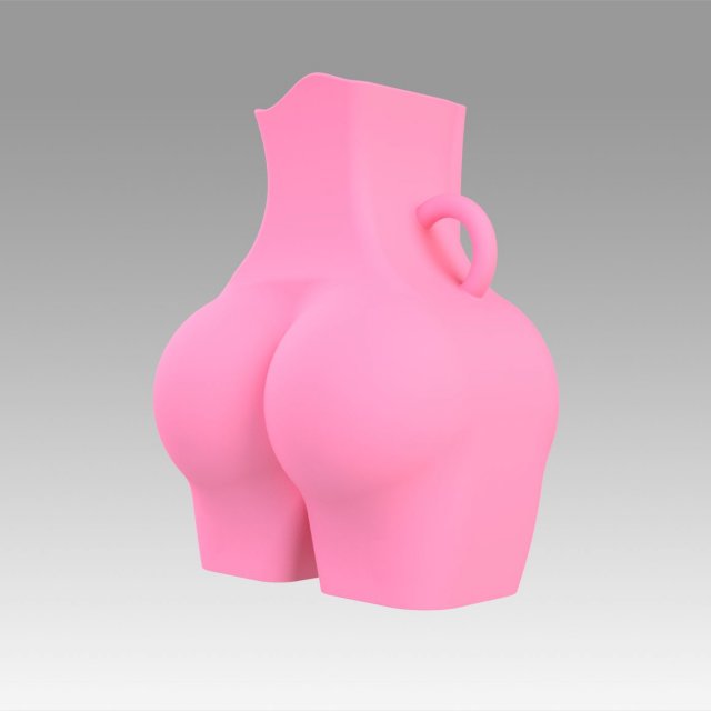 vase womens hips 3D-Druckmodell .c4d .max .obj .3ds .fbx .stl .blend 