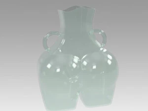 vase womens hips glass 3D Model