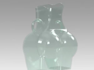 vase womens hips glass 3D Model