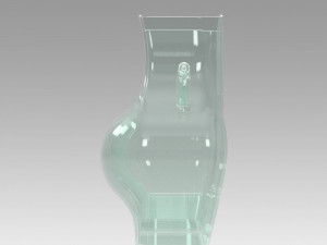 vase womens hips glass Model 3D