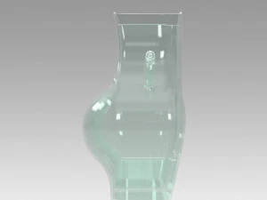 vase womens hips glass 3D Model