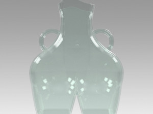 vase womens hips glass Model 3D