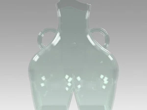 vase womens hips glass 3D Model