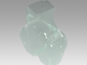 vase womens hips glass Model 3D