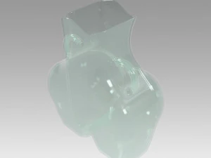 vase womens hips glass 3D Model