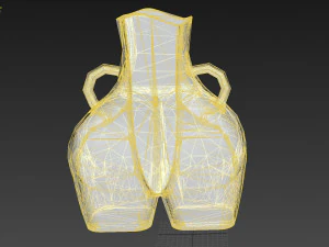 vase womens hips glass 3D Model