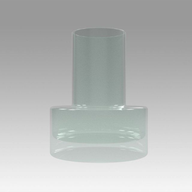 vase glass 3D Model .c4d .max .obj .3ds .fbx .stl .blend 