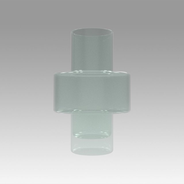 vase glass Modelo 3D .c4d .max .obj .3ds .fbx .stl .blend 