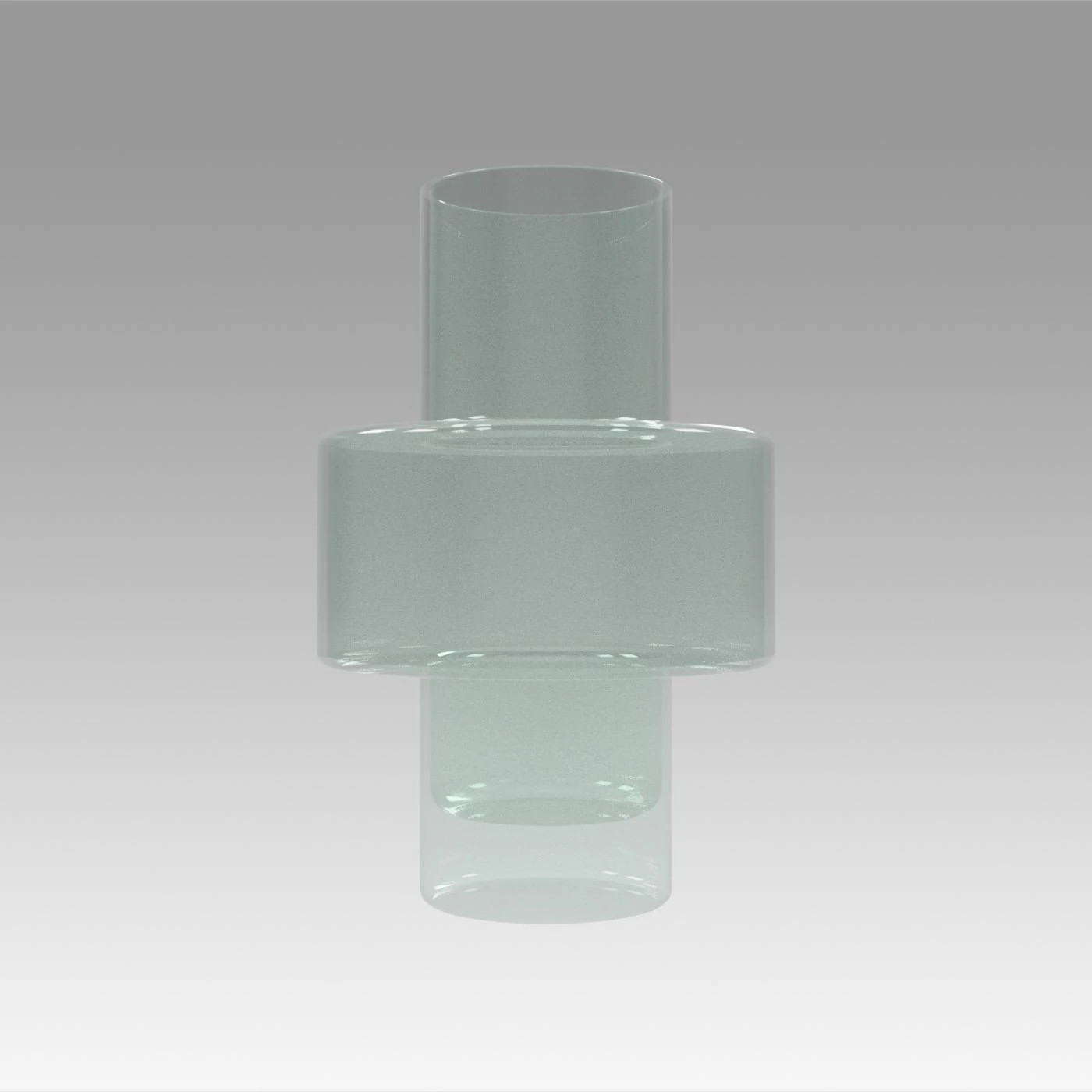 vase glass 3D Model .c4d .max .obj .3ds .fbx .stl .blend 