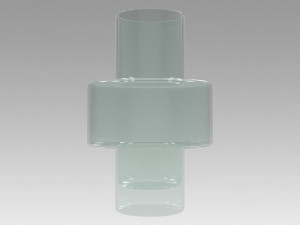 vase glass 3D 模型