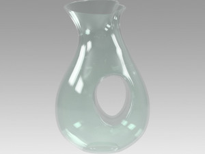 vase glass 3D 模型