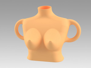 vase female breast Modelo de impresión 3D
