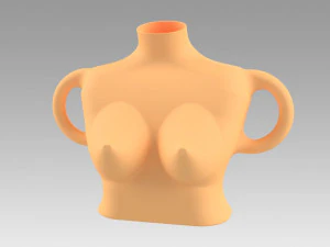 vase female breast 3D Print Model
