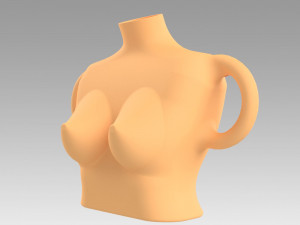 vase female breast 3D Принт Модель