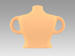 vase female breast 3D Принт Модель