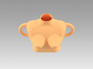 vase female breast 3D Принт Модель