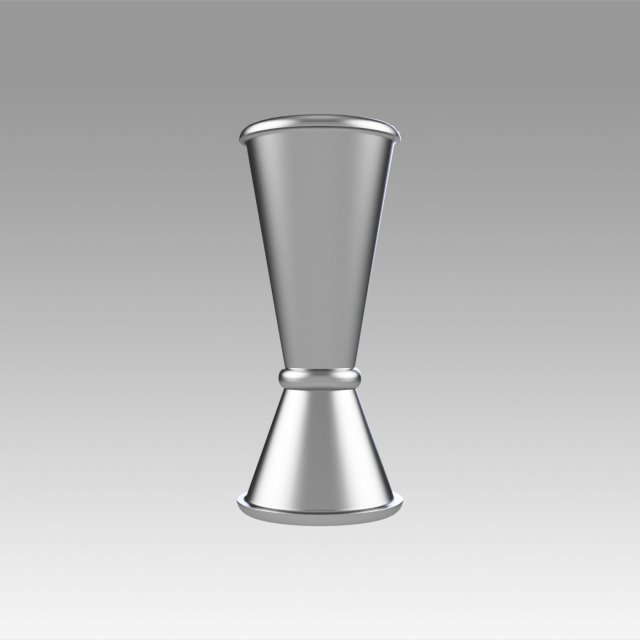 jigger Modello 3D .c4d .max .obj .3ds .fbx .stl .blend