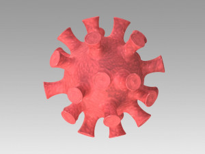 corona virus 3D Model