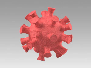 corona virus 3D Model