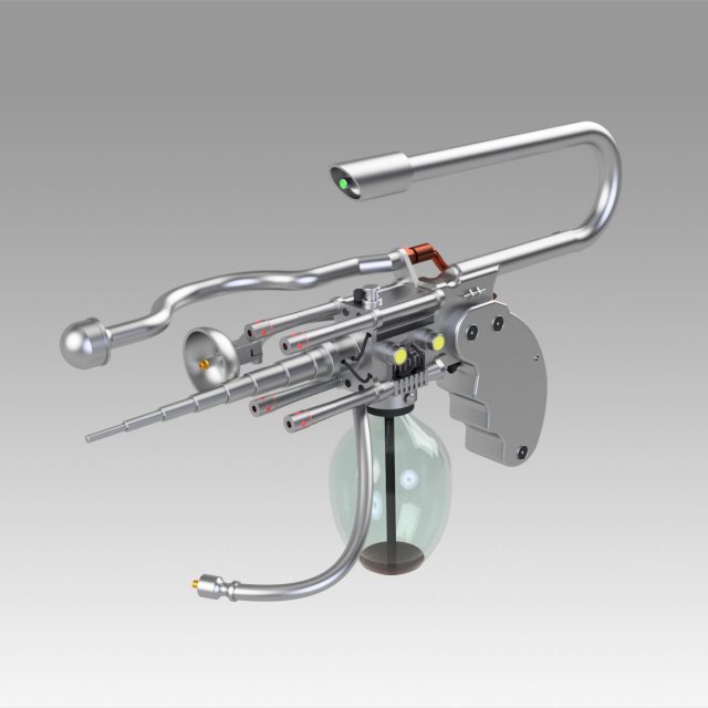 reverberating carbonizer with mutate capacity - mib 3D Принт Модель .c4d .max .obj .3ds .fbx .stl .blend