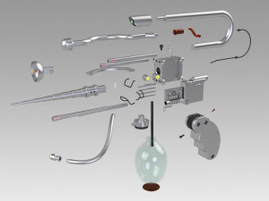 reverberating carbonizer with mutate capacity - mib 3D Принт Модель