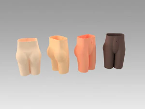 jarrones con forma femenina Modelo de impresión 3D