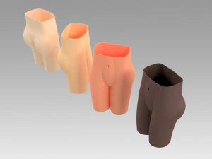 female form vases 3D Print Model
