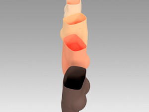 female form vases 3D Принт Модель