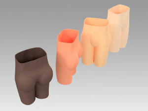 female form vases 3D Print Model