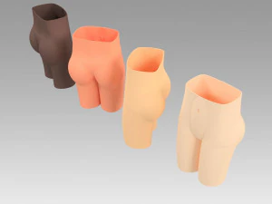 female form vases 3D Print Model