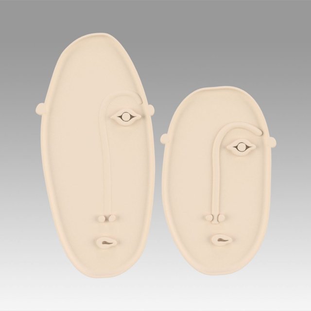 face tray 3Dプリントモデル .c4d .max .obj .3ds .fbx .stl .blend 