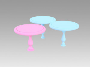 cake stands 3D 打印模型