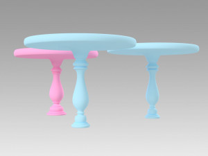 cake stands 3D 打印模型