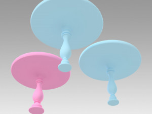 cake stands 3D 打印模型
