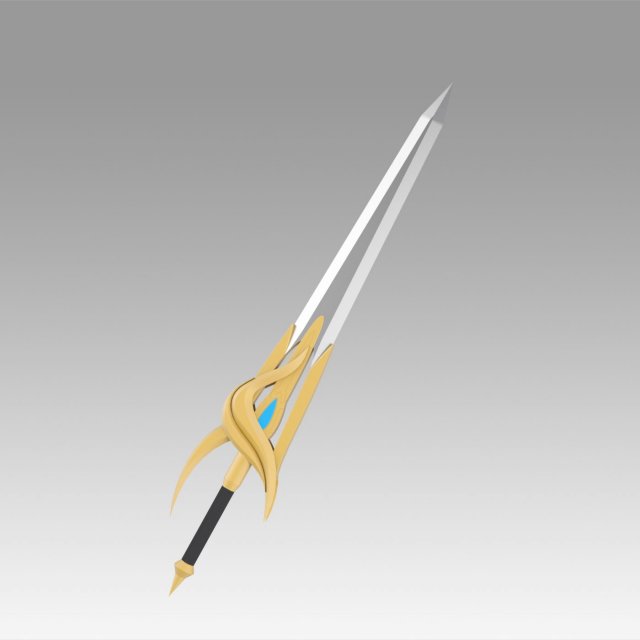 tales of graces tog richard sword cosplay prop 3D Print Model .c4d .max .obj .3ds .fbx .stl .blend 