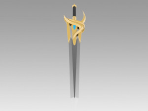 tales of graces tog richard sword cosplay prop 3D Print Model