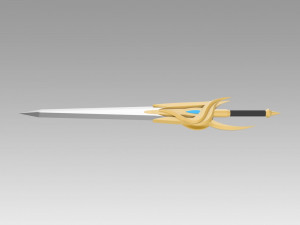 tales of graces tog richard sword cosplay prop 3D Print Model