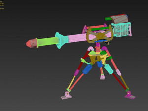 e-web heavy repeating blaster - star wars 3D Принт Модель